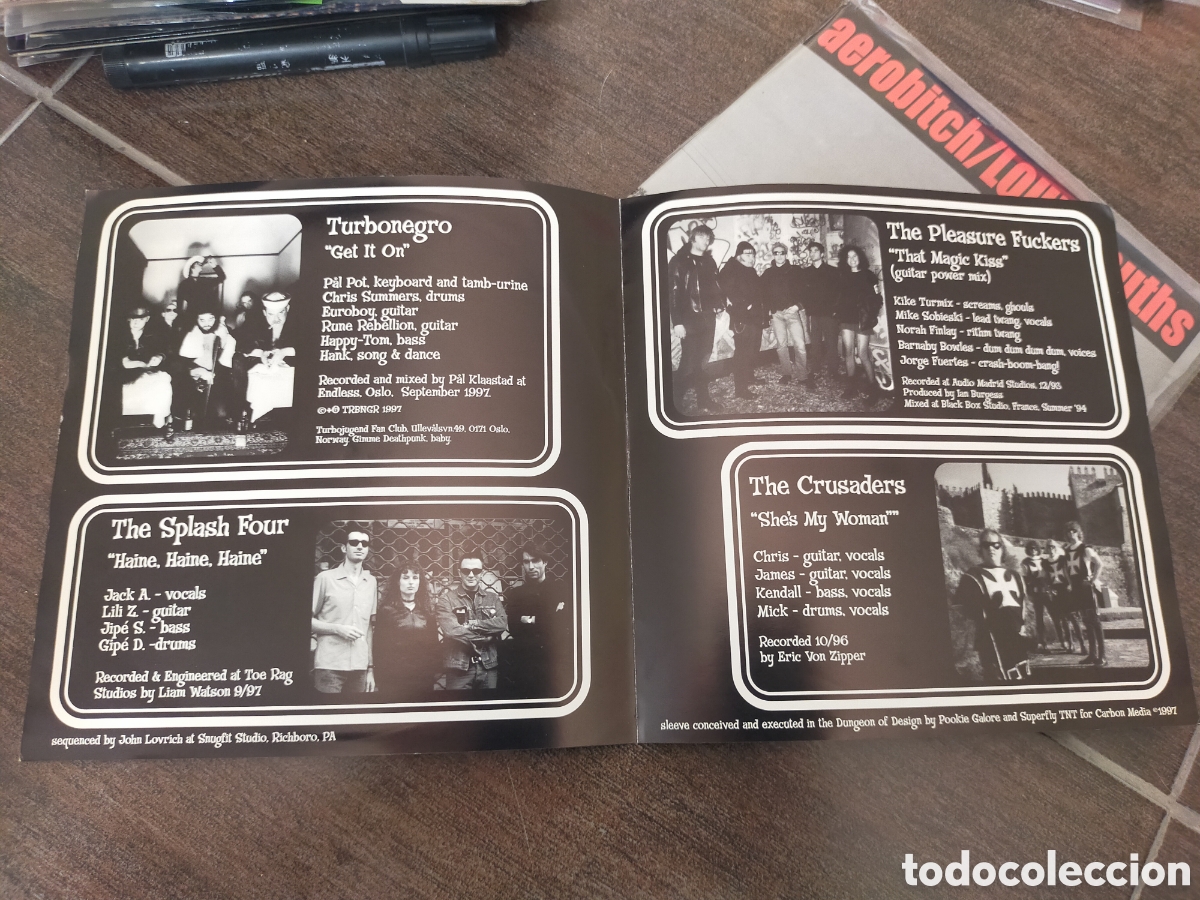 Discos de vinilo: Carb&oacute;n 14 ep internacionale u.s.a. 1997 - Foto 3