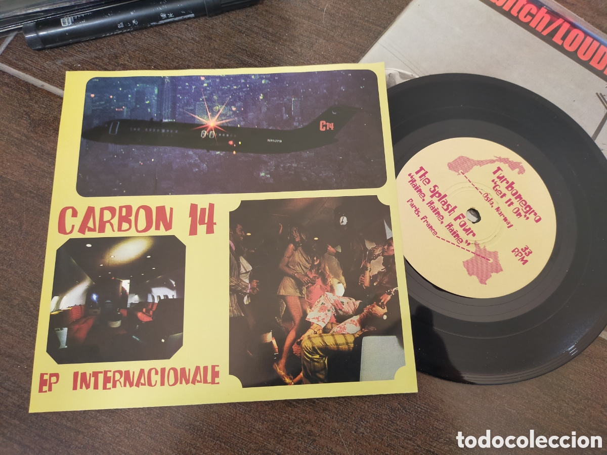 Discos de vinilo: Carb&oacute;n 14 ep internacionale u.s.a. 1997 - Foto 1