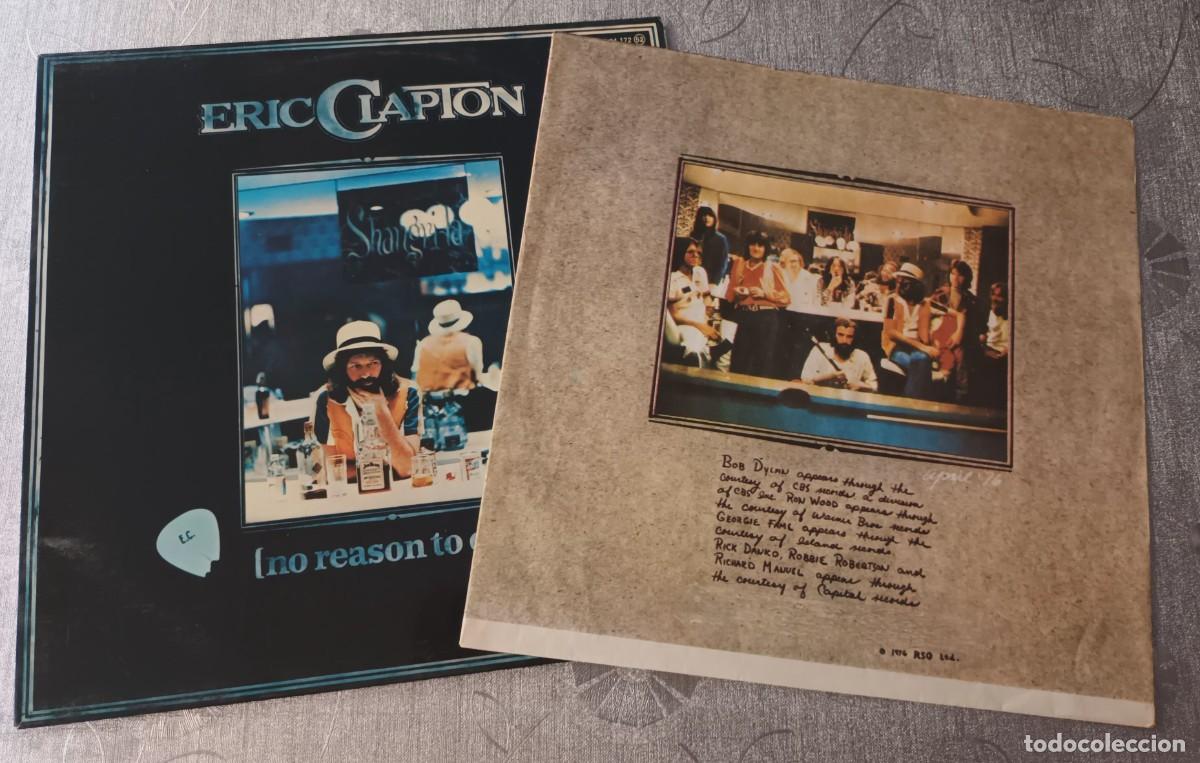 Discos de vinilo: ERIC CLAPTON - NO REASON TO CRY - LP - Foto 3