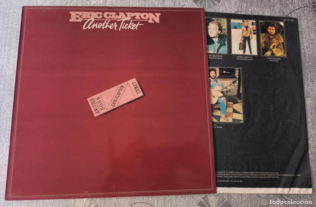 Discos de vinilo: ERIC CLAPTON - ANOTHER TICKET - LP - Foto 4