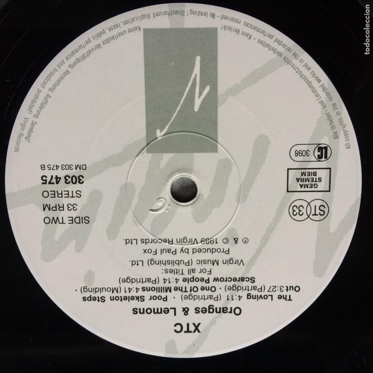 Discos de vinilo: XTC &lrm;&ndash; Oranges & Lemons, 2 LPs, Germany 1989 Virgin* - Foto 8