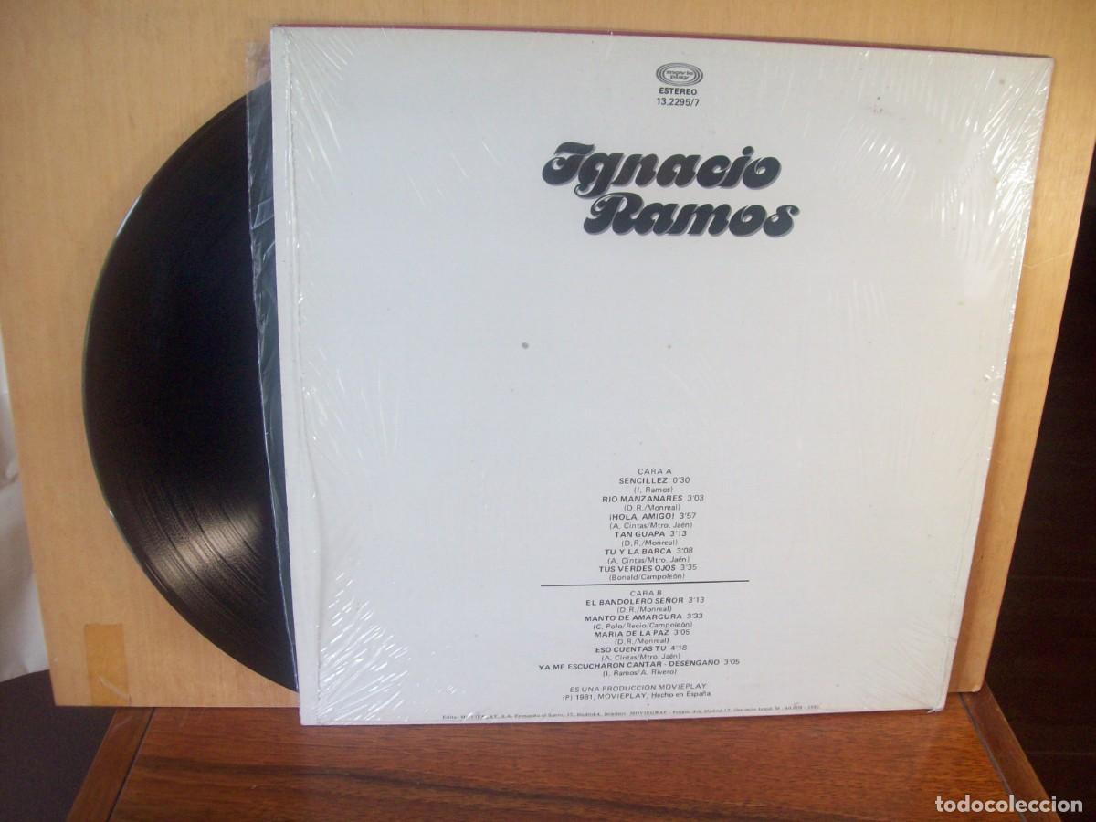 Discos de vinilo: IGNACIO RAMOS - LP 1981 - Foto 2
