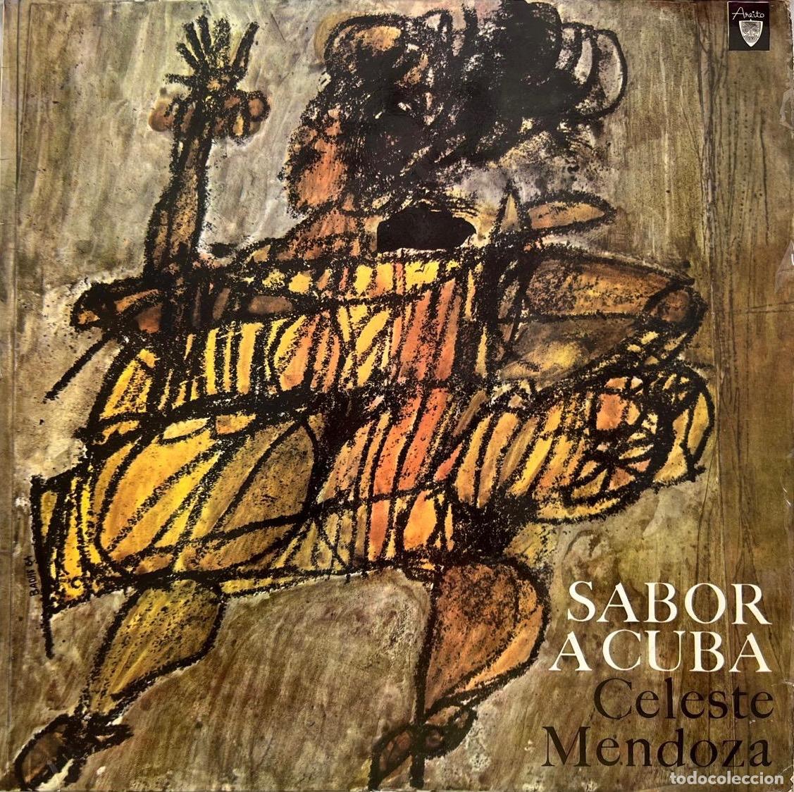 Discos de vinilo: CELESTE MENDOZA. SABOR A CUBA. LP ORIGINAL CUBA - Foto 1