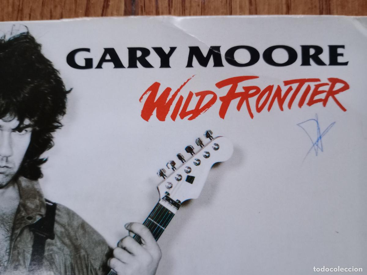 Discos de vinilo: Gary Moore - Wild Frontier + Run for cover (the live versi&oacute;n) - Foto 2