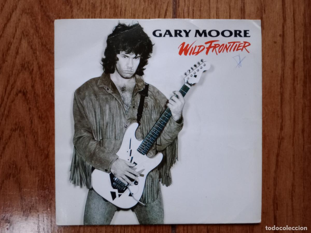 Discos de vinilo: Gary Moore - Wild Frontier + Run for cover (the live versi&oacute;n) - Foto 1