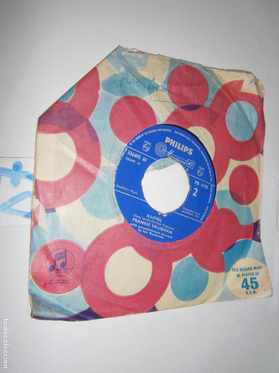 Discos de vinilo: ANTIGUO SINGLES - FRANKIE VAUGHAN - Foto 1