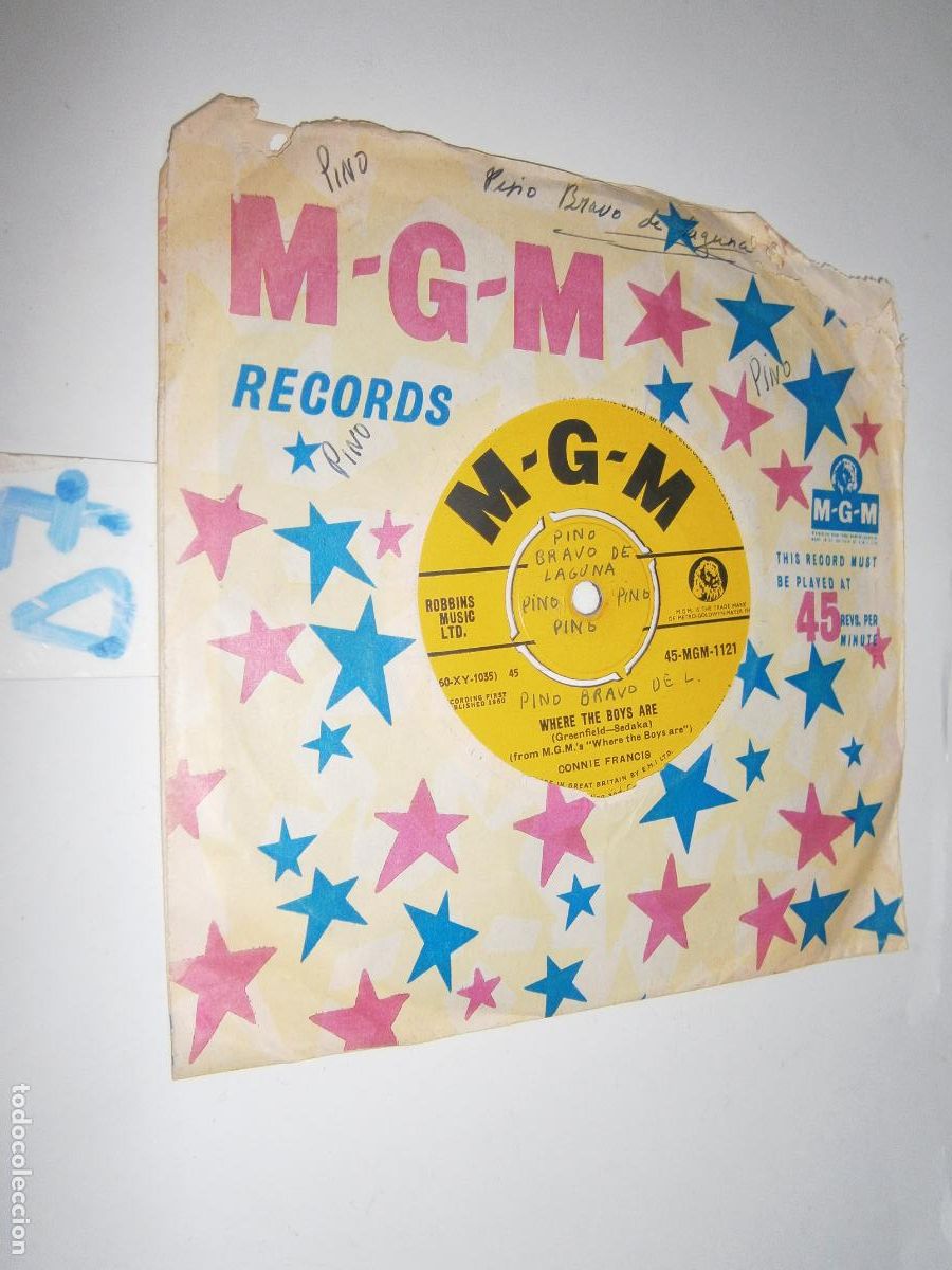 Discos de vinilo: ANTIGUO SINGLES - CONNIE FRANCIS - Foto 1