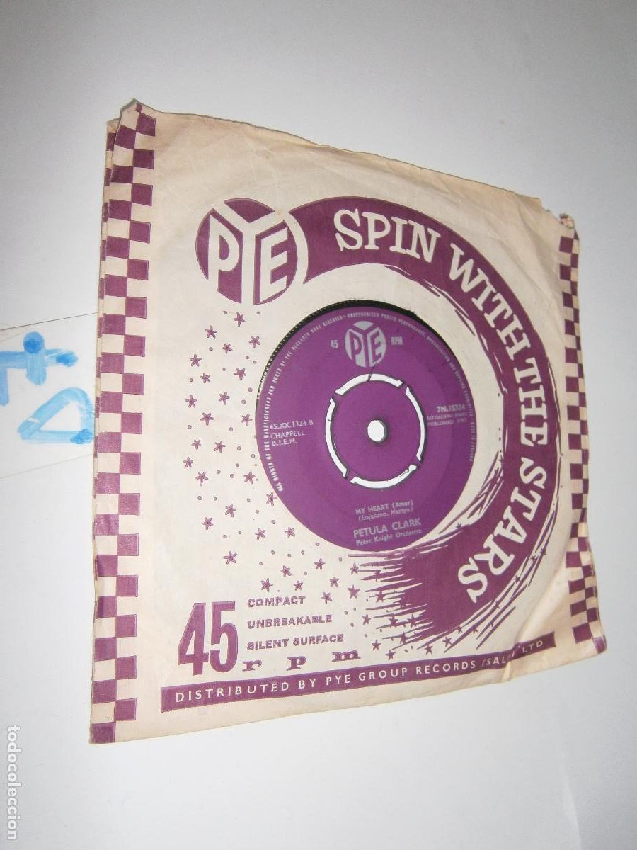 Discos de vinilo: ANTIGUO SINGLES - PETULA CLARK - Foto 1