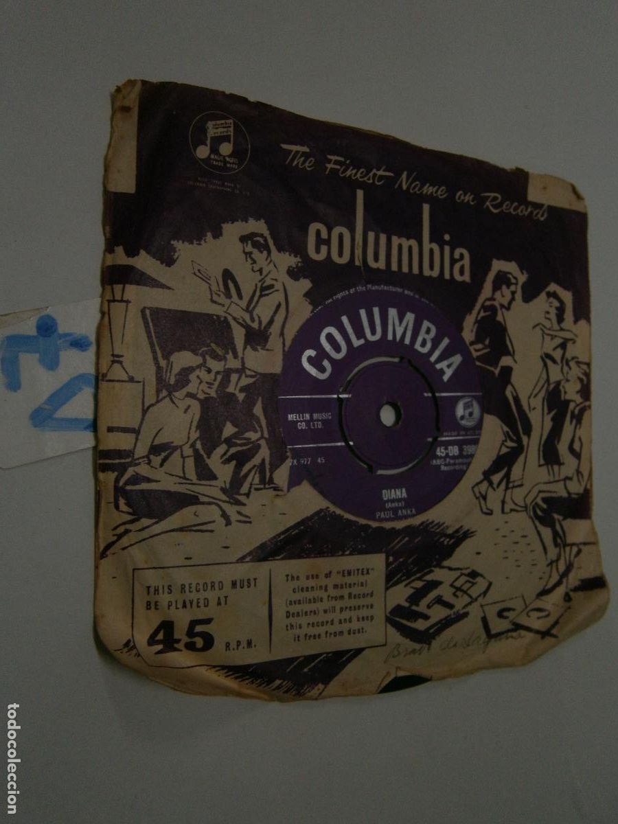 Discos de vinilo: ANTIGUO SINGLES - PAUL ANKA - Foto 1