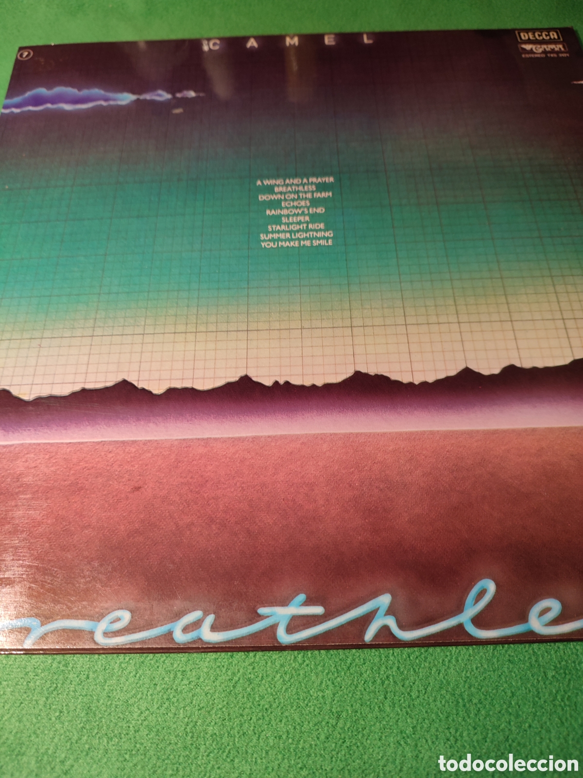 Discos de vinilo: Camel - Breathless Vinilo Lp 1978 - Foto 3