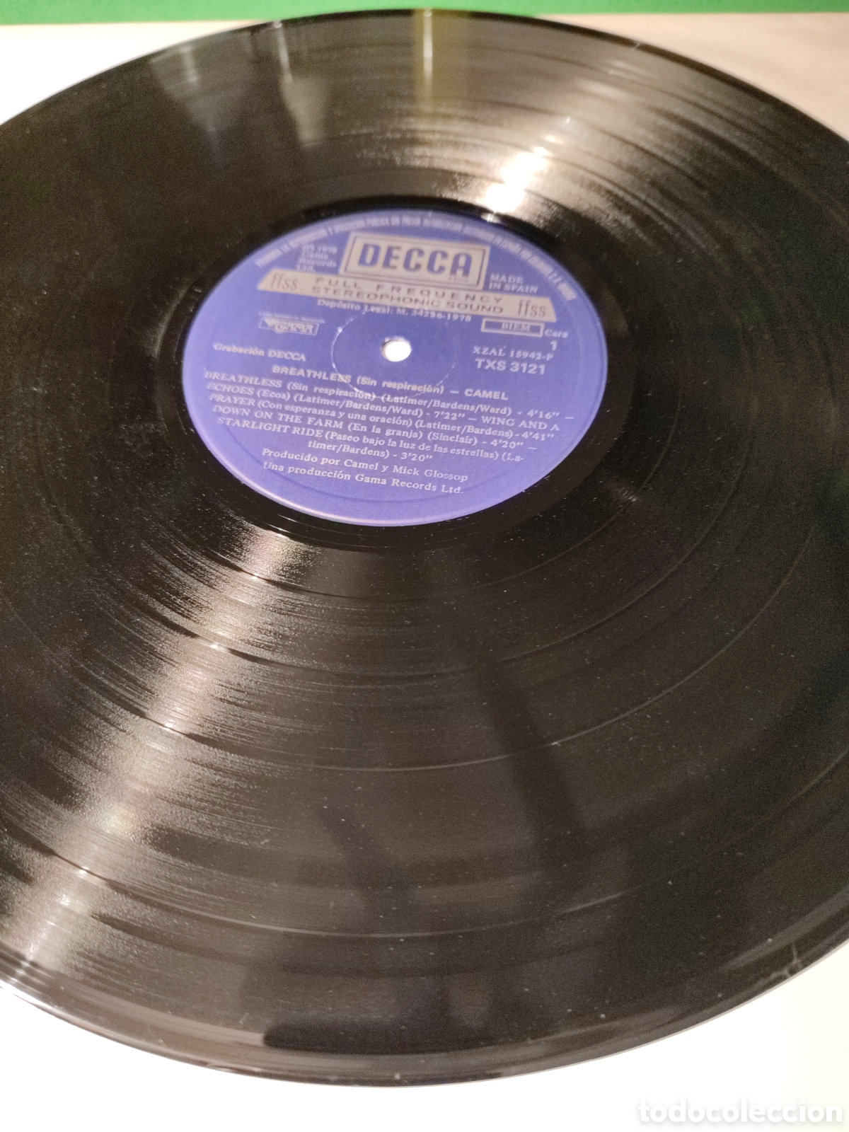 Discos de vinilo: Camel - Breathless Vinilo Lp 1978 - Foto 4