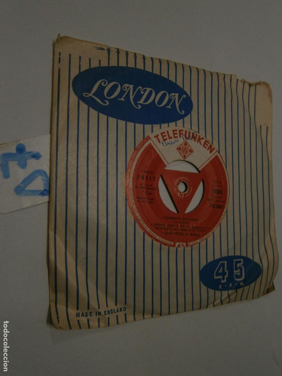 Discos de vinilo: ANTIGUO SINGLES - DOMENICO MODUGNO - Foto 1