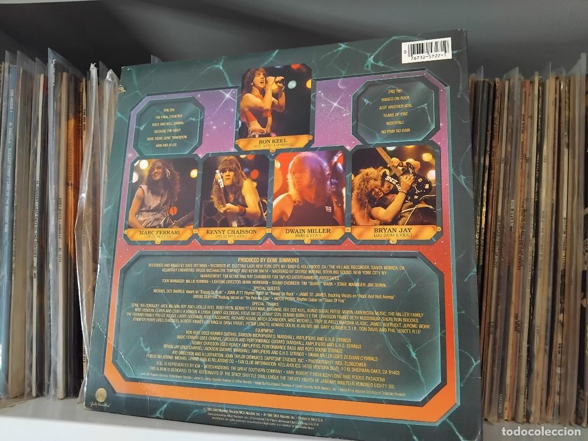 Discos de vinilo: Keel &lrm;&ndash; The Final Frontier - lp edic. usa 1986 - Foto 2