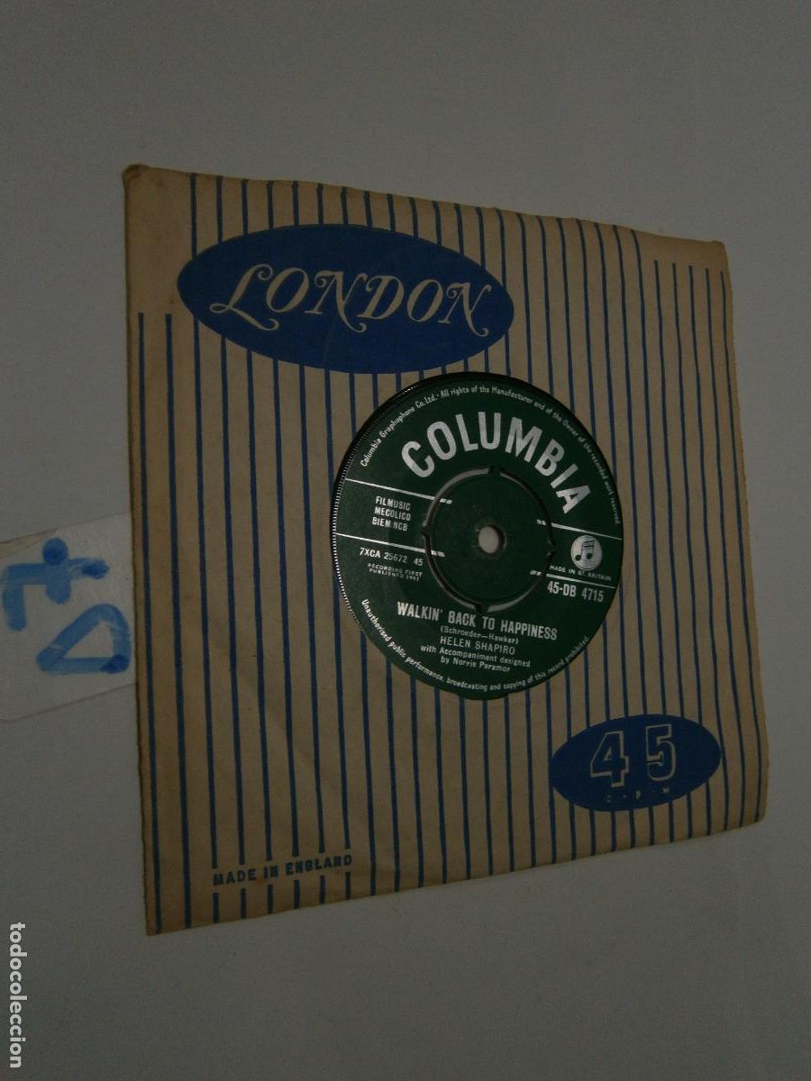 Discos de vinilo: ANTIGUO SINGLES - HELEN SHAPIRO - Foto 1