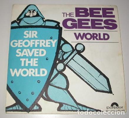 Discos de vinilo: Bee Gees 45t World VG+EX single - Foto 1