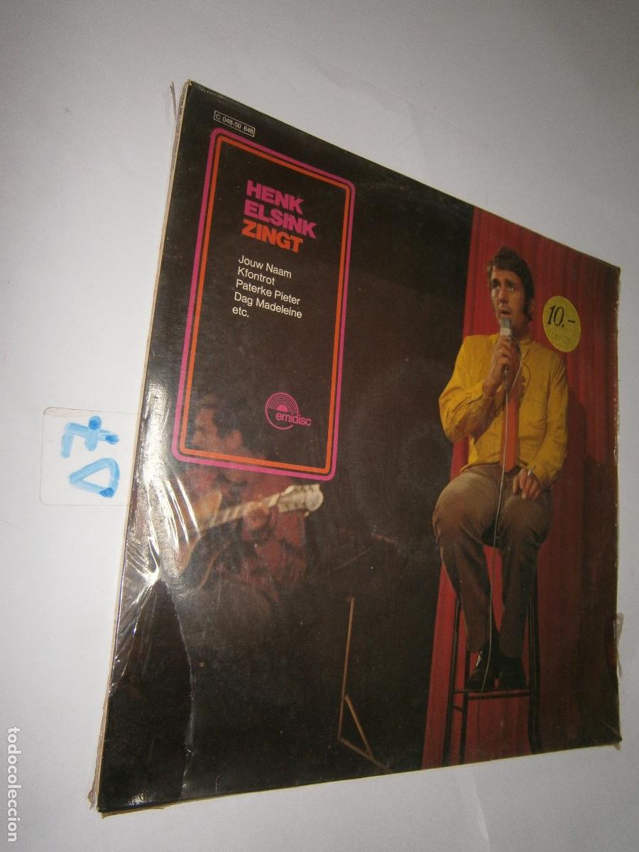 Discos de vinilo: ANTIGUO LP - HENK ELSINK - Foto 1