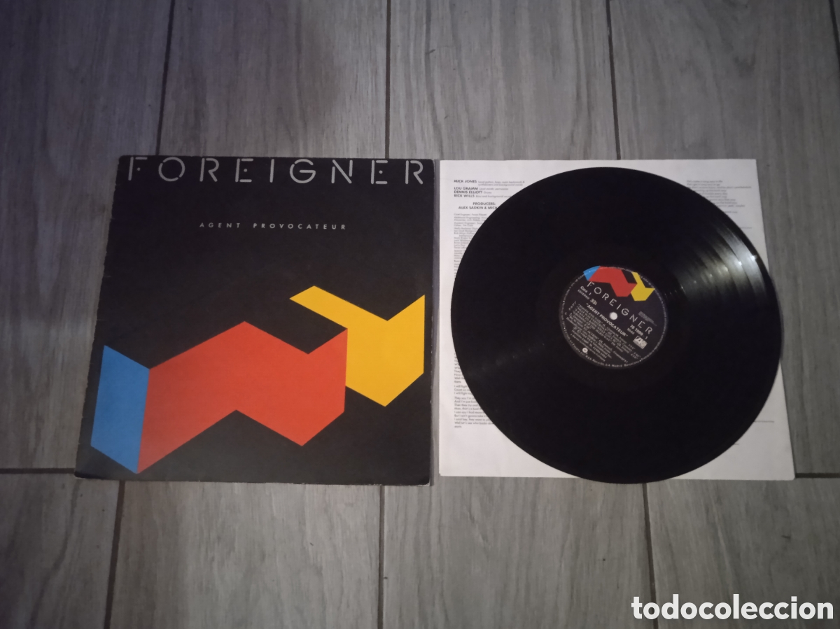 Discos de vinilo: FOREIGNER - AGENT PROVOCATEUR - SPAIN - WARNER - LM - - Foto 1