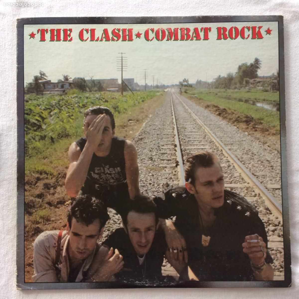 Discos de vinilo: The Clash &lrm;&ndash; Combat Rock USA 1982 Epic* - Foto 1