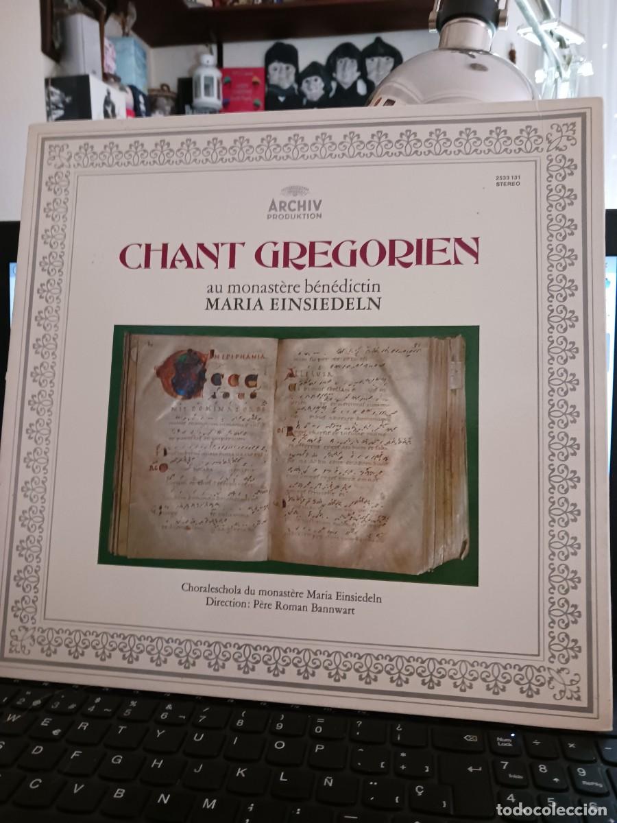 Dischi in vinile: CHANT GREGORIEN / MONASTERE BENEDICTIN MARIA EINSIEDELN (LP ARHIV PRODUKTION FRANCES)