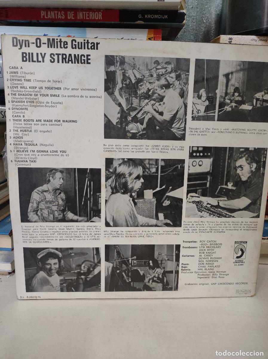 Discos de vinilo: Billy Strange &ndash; Dyn-O-Mite Guitar - Foto 2