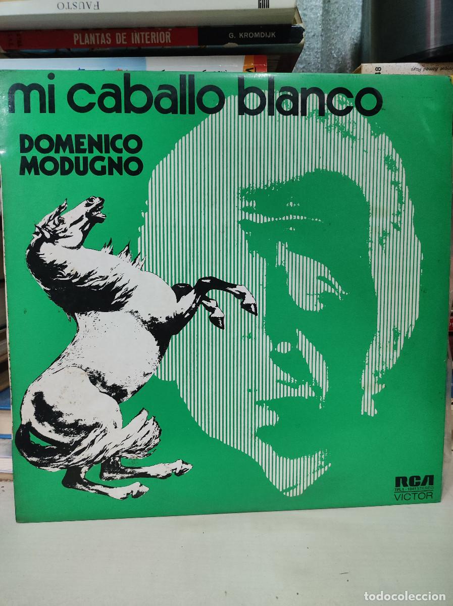 Discos de vinilo: Domenico Modugno &ndash; Mi Caballo Blanco - Foto 1