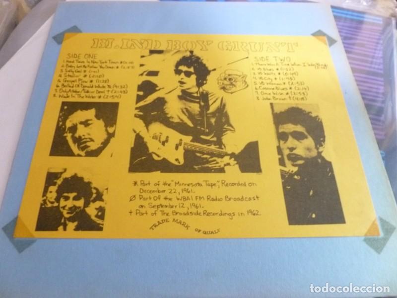 Discos de vinilo: Bob Dylan Blind Boy Grunt LP Us 1974 - Foto 1