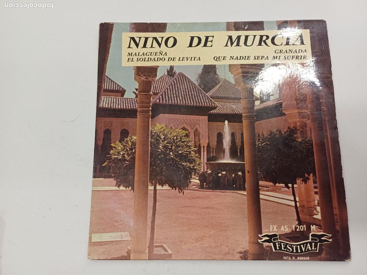 Discos de vinilo: NINO DE MURCIA/MALAGUE&Ntilde;A/SINGLE. - Foto 1