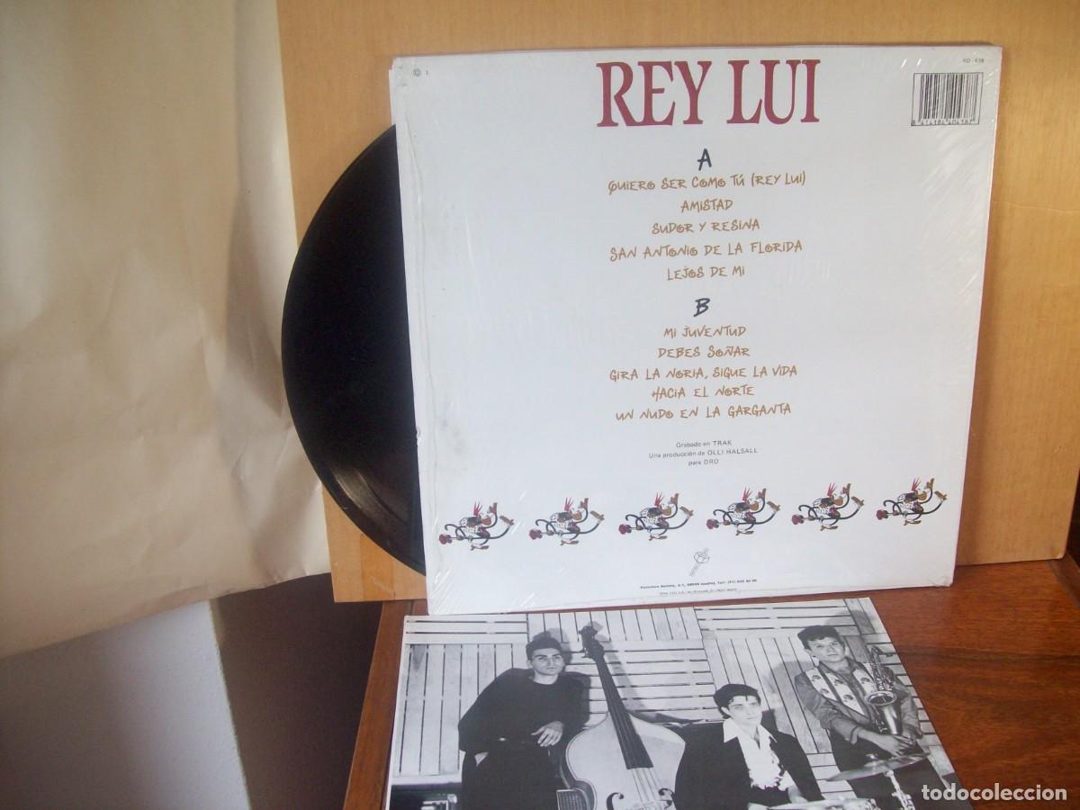 Discos de vinilo: REY LUIS - UN NUDO EN LA GARGANTA - LP - Foto 2