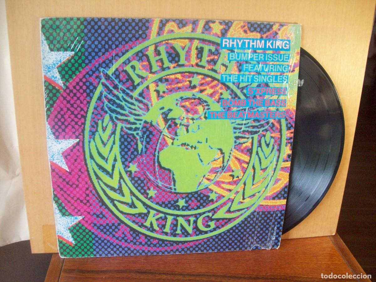 Discos de vinilo: RHYTHM KING - BUMPER ISSUE - HIT SINGLES - LP 1989 - Foto 1