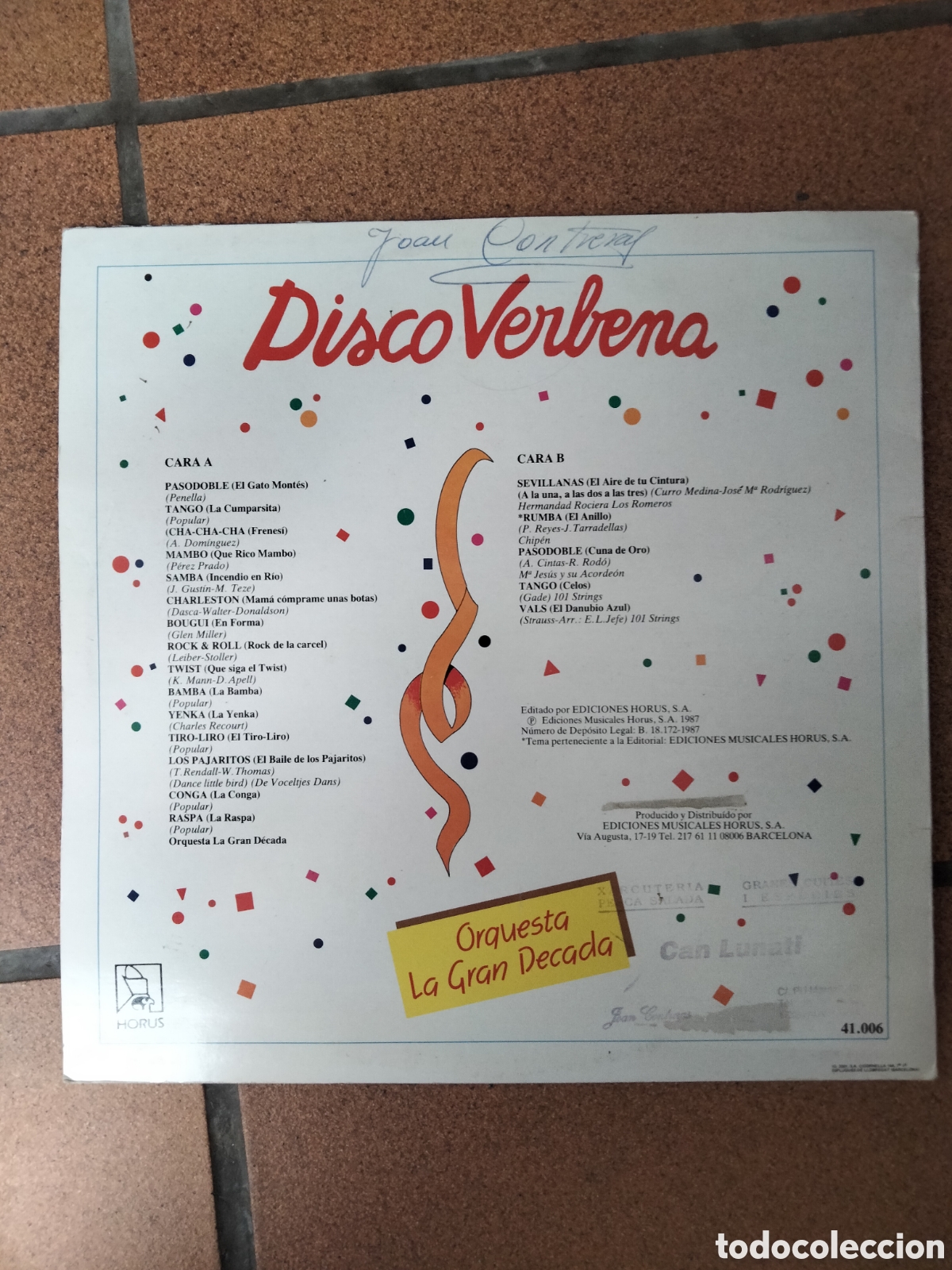 Discos de vinilo: Disco Verbena Vinilo - Foto 2
