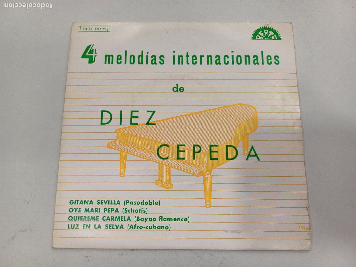 Discos de vinilo: DIEZ CEPEDA/GITANA SEVILLA/SINGLE. - Foto 1