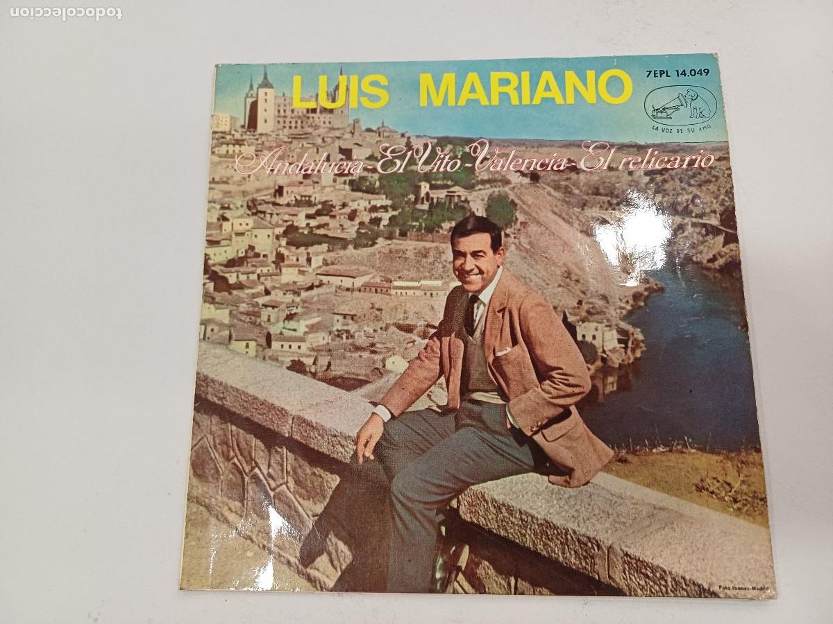 Discos de vinilo: LUIS MARIANO/ANDALUCIA/SINGLE. - Foto 1