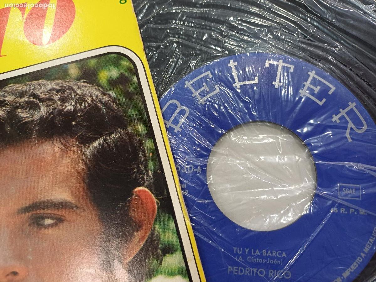 Discos de vinilo: PEDRITO RICO/TU Y LA BARCA/SINGLE. - Foto 2