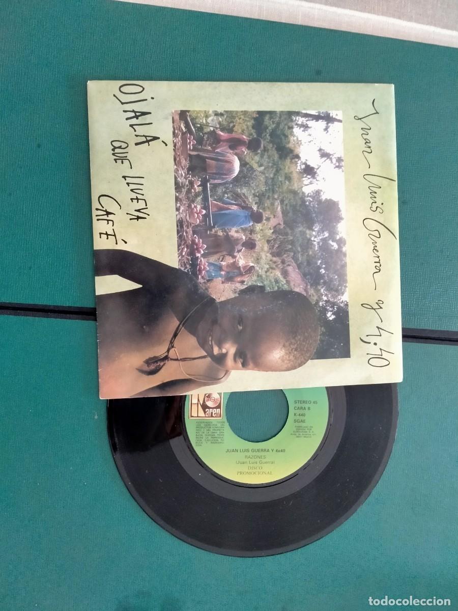 Discos de vinilo: vinilo single de juan luis guerra y 4,40 - Foto 1