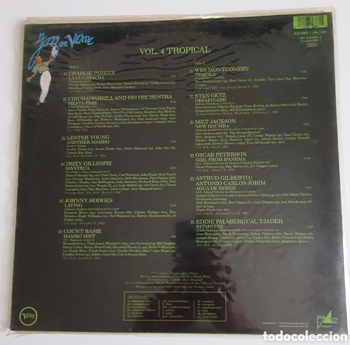 Discos de vinilo: Jazz en Verne volumen 4 Tropical - Foto 2