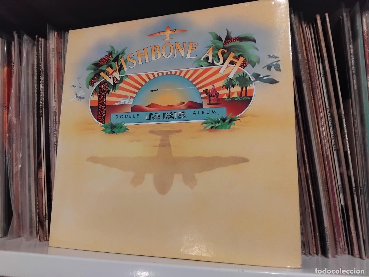 Discos de vinilo: Wishbone Ash &lrm;&ndash; Live Dates - lp edic. europa 1984 - Foto 1