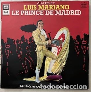 Discos de vinilo: LUIS MARIANO - LE PRINCE DE MADRID - Foto 1