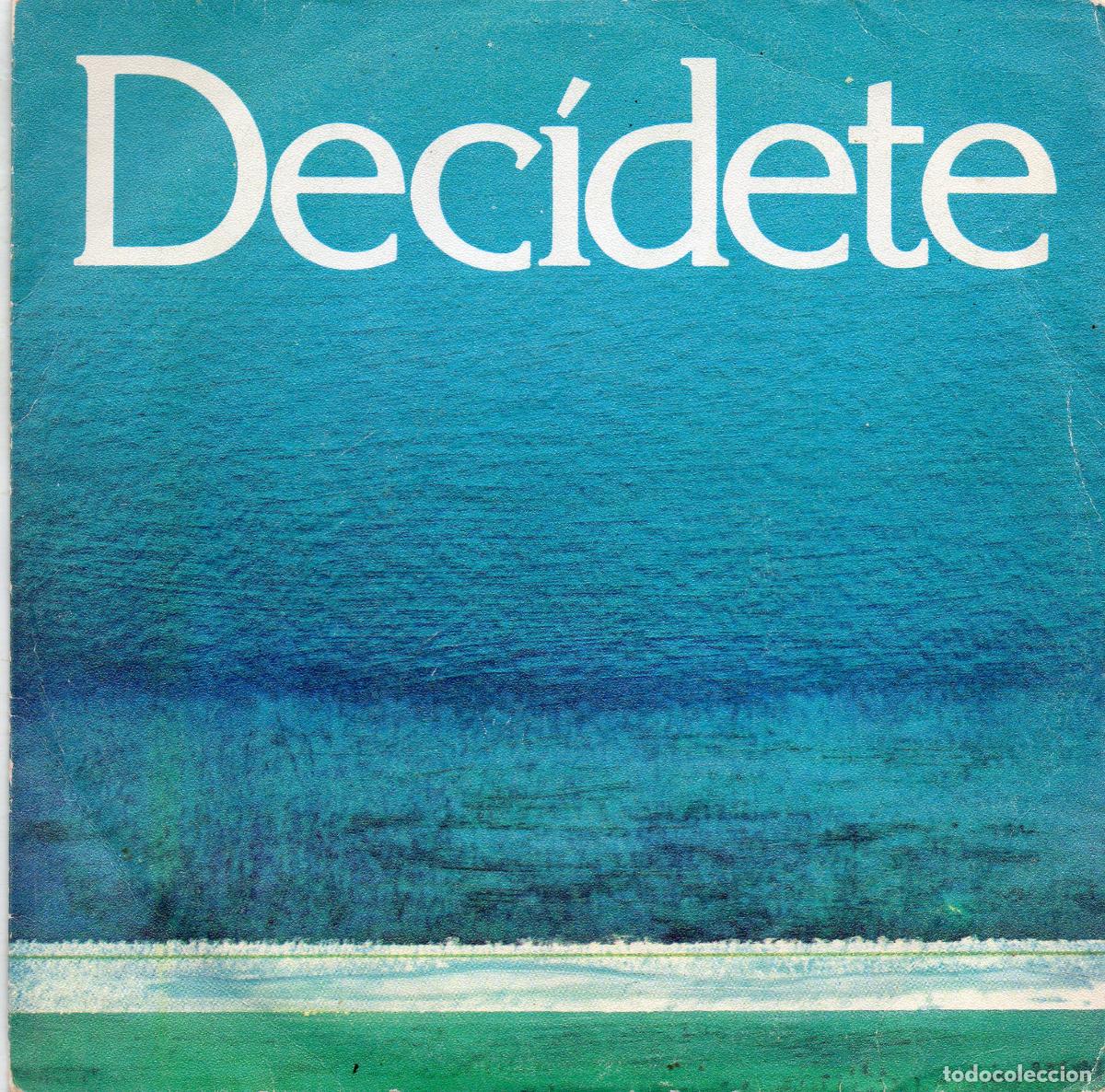 Discos de vinilo: COALICION DEMOCRATICA - DECIDETE - 1979 - SINGLE - Foto 1