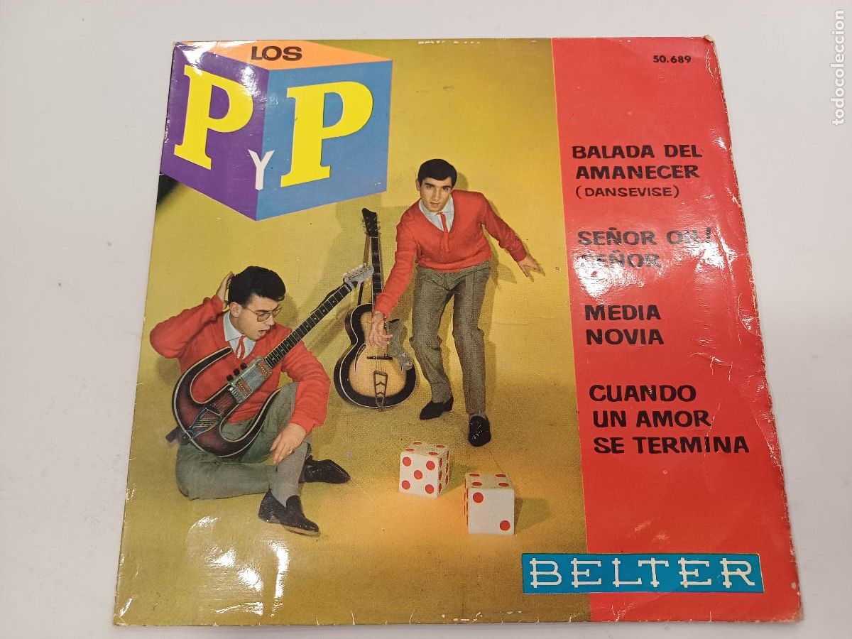 Discos de vinilo: LOS P Y P/BALADA DEL AMANECER/SINGLE. - Foto 1