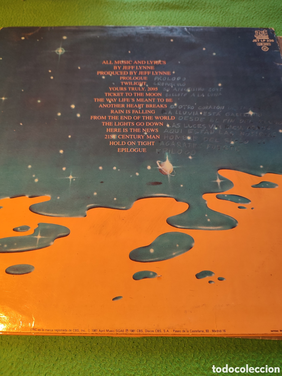 Discos de vinilo: Electric Light Orchestra - Time - Foto 4