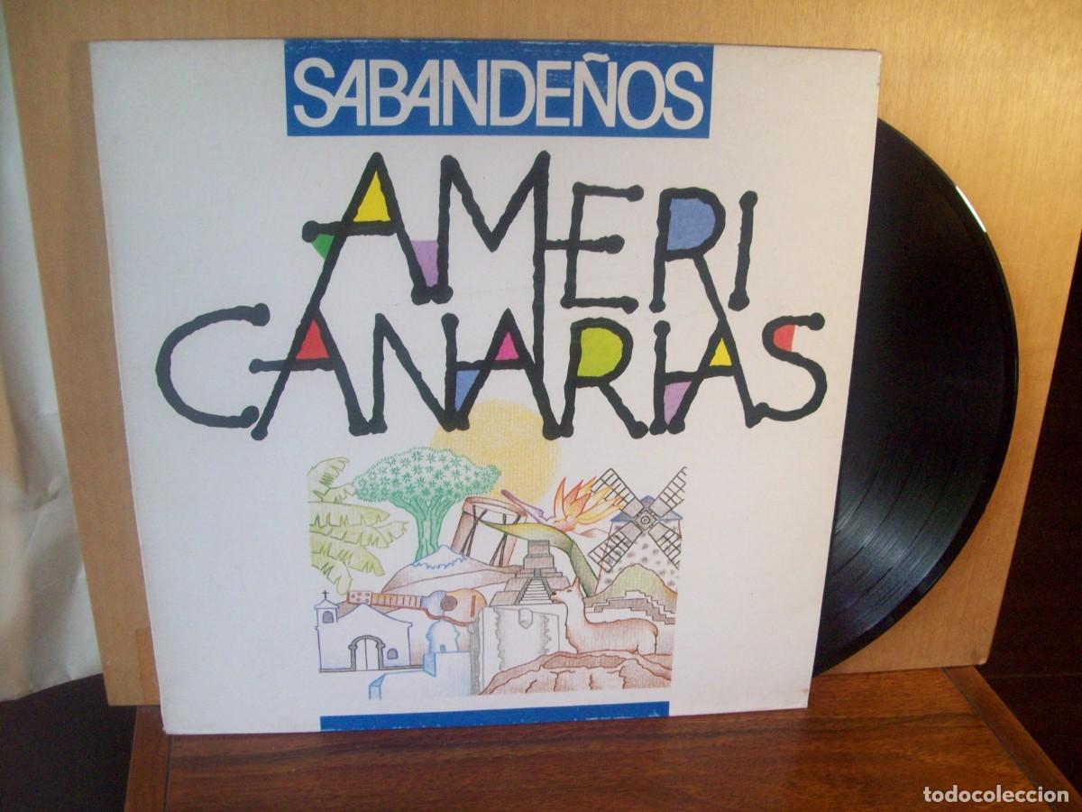 Discos de vinilo: LOS SABADE&Ntilde;OS - AMERICANARIAS - LP - Foto 1