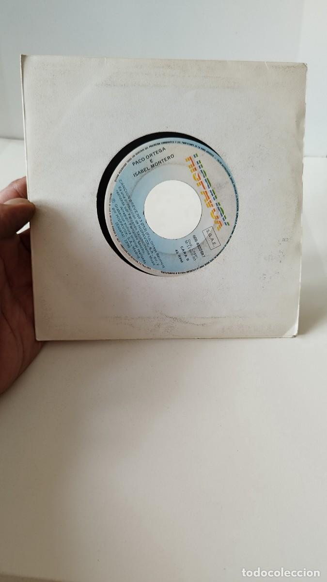 Discos de vinilo: Paco Ortega e Isabel Montero,canci&oacute;n breve N&deg;3. Single - Foto 1