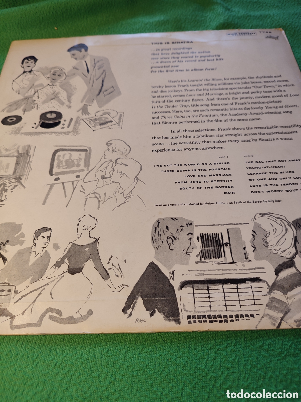 Discos de vinilo: Frank Sinatra - This is Sinatra 1957 - Foto 2