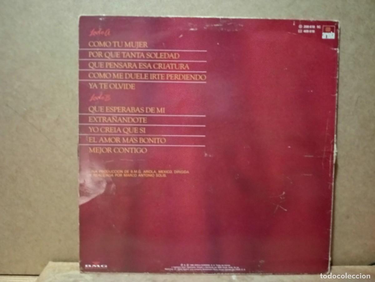 Discos de vinilo: ROCIO DURCAL &rdquo; COMOTU MUJER &rdquo; - Foto 2