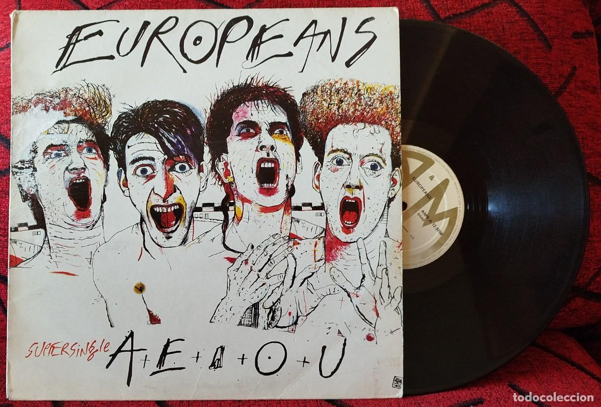 Discos de vinilo: EUROPEANS ** A.E.I.O.U. ** MAXI SINGLE VINILO 1983 - Foto 1