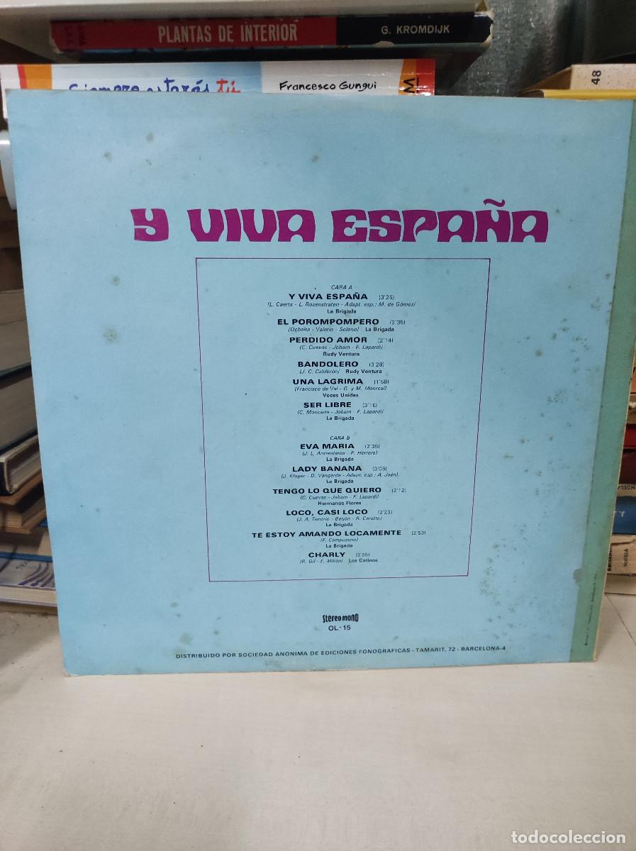 Discos de vinilo: Varios &ndash; Y Viva Espa&ntilde;a - Foto 2