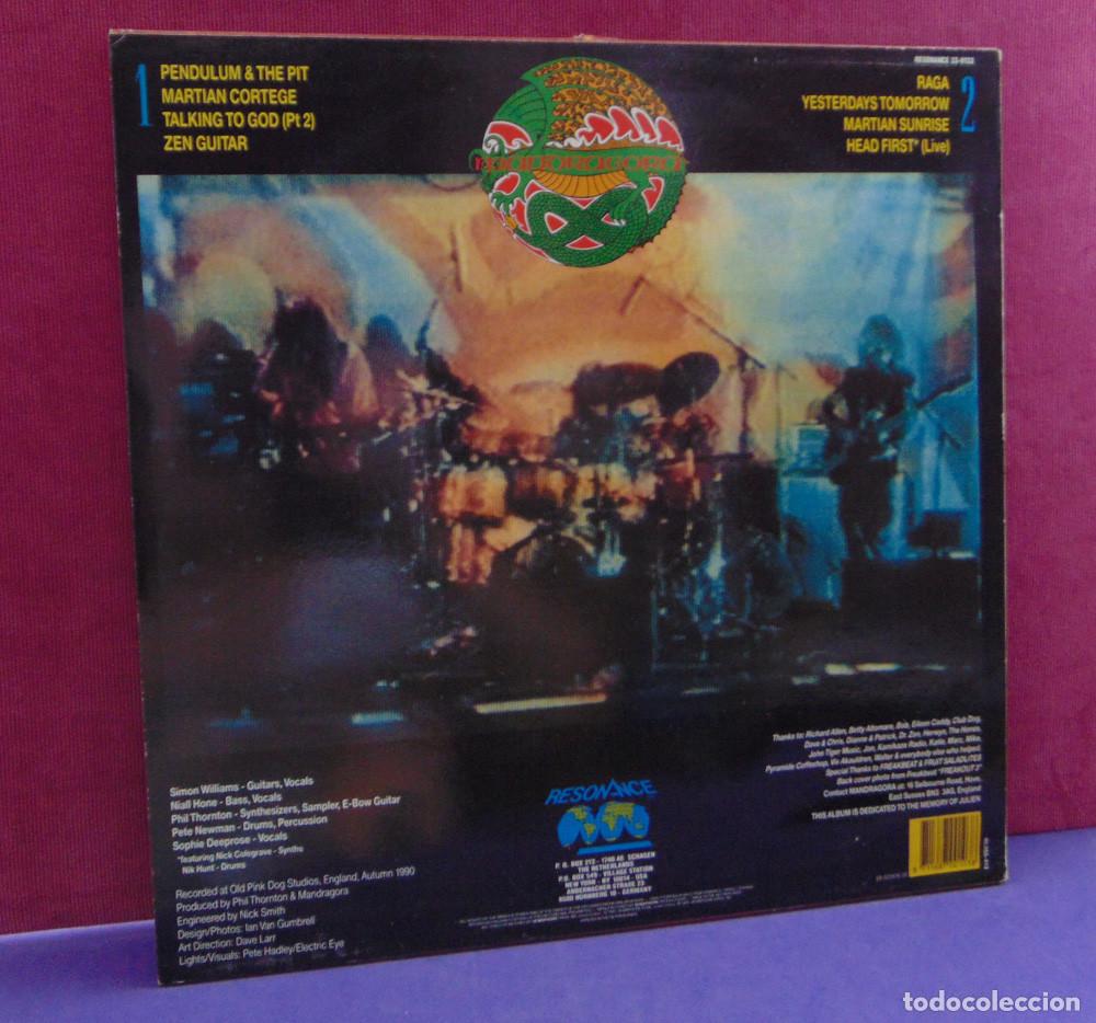 Discos de vinilo: Mandragora &ndash; Head First - LP RESONANCE 1991 - Foto 2