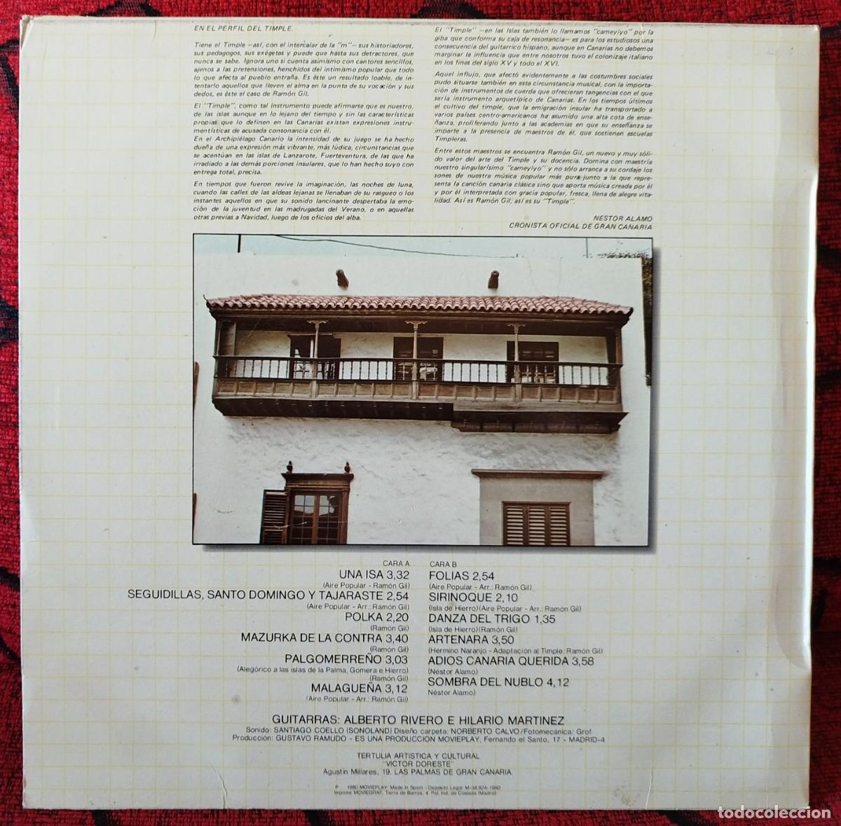 Discos de vinilo: RAMON GIL ** Atlantida ** VINILO LP 1980 - Foto 2