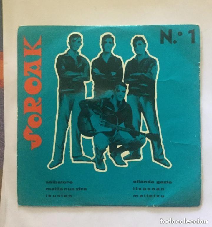 Discos de vinilo: SOROAK N&ordm;1 - SALBATORE - 5 - Foto 1