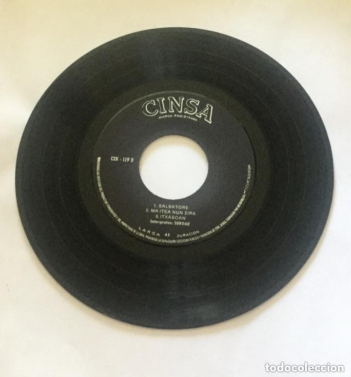Discos de vinilo: SOROAK N&ordm;1 - SALBATORE - 5 - Foto 3
